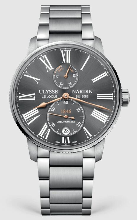 Ulysse Nardin Marine Torpilleur 42mm 1183-310-7M/42-BQ Replica Watch